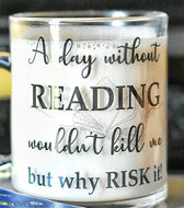 Clear Glass Photo Mug - Add a Message & Pic