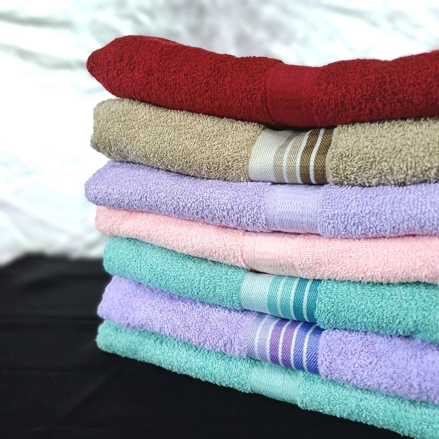 Solid Bath Towels - 27" x 52"