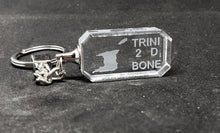 Trinidad & Tobago Glass Key Chains - Set of 3 - COMBO 2
