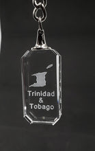 Trinidad & Tobago Glass Key Chains - Set of 3 - COMBO 1