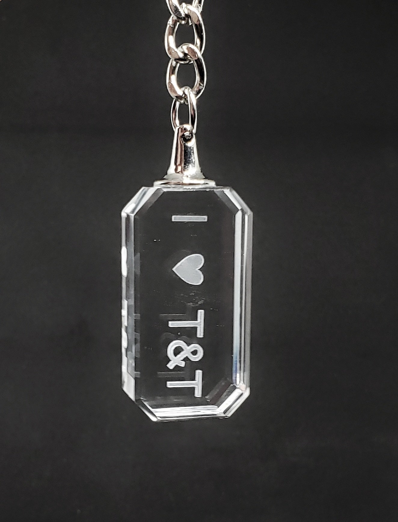 Trinidad & Tobago Glass Key Chains - Set of 3 - COMBO 1