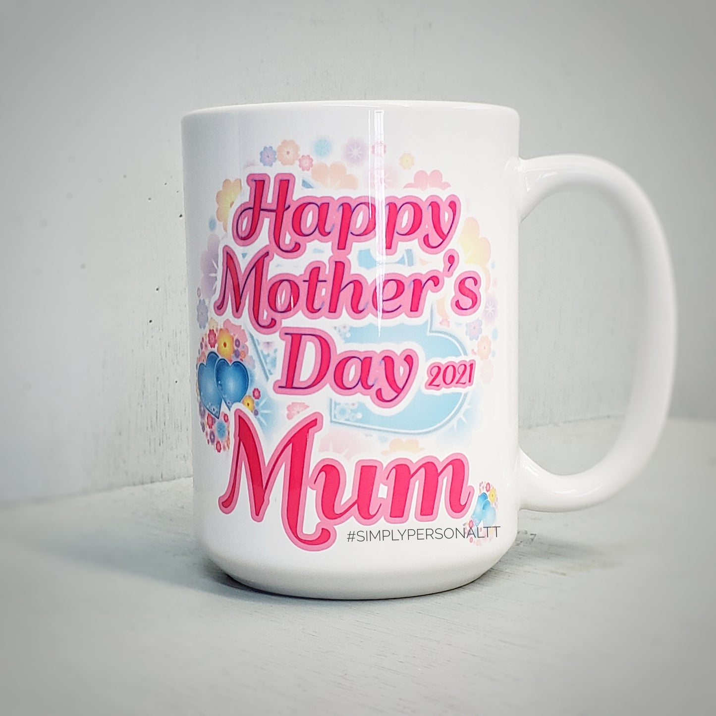 Mighty White Photo Mug - 15oz