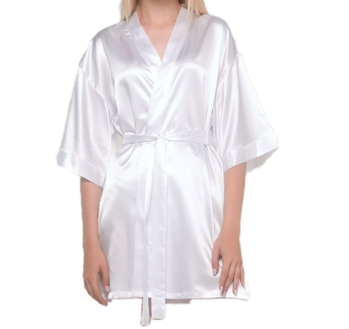 Satin Kimono Robes - Short