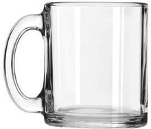 Clear Glass Photo Mug - Add a Message & Pic